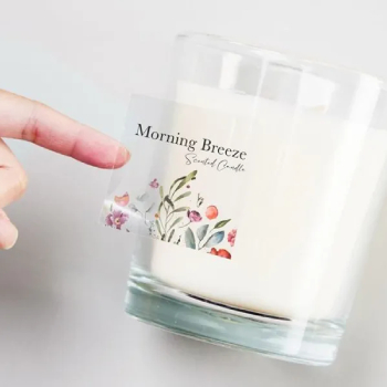 لیبل شیشه ای